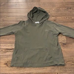 Lacoste hoodie tee